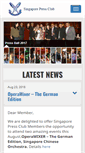 Mobile Screenshot of pressclub.org.sg